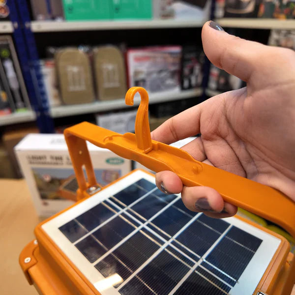 100W LED Flood Light with Solar Panel & Power Bank