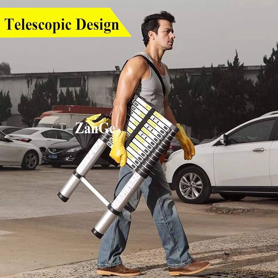 Extendable Foldable Aluminum Ladder