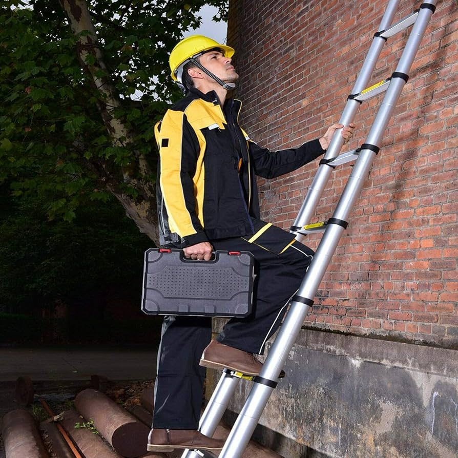 Extendable Foldable Aluminum Ladder