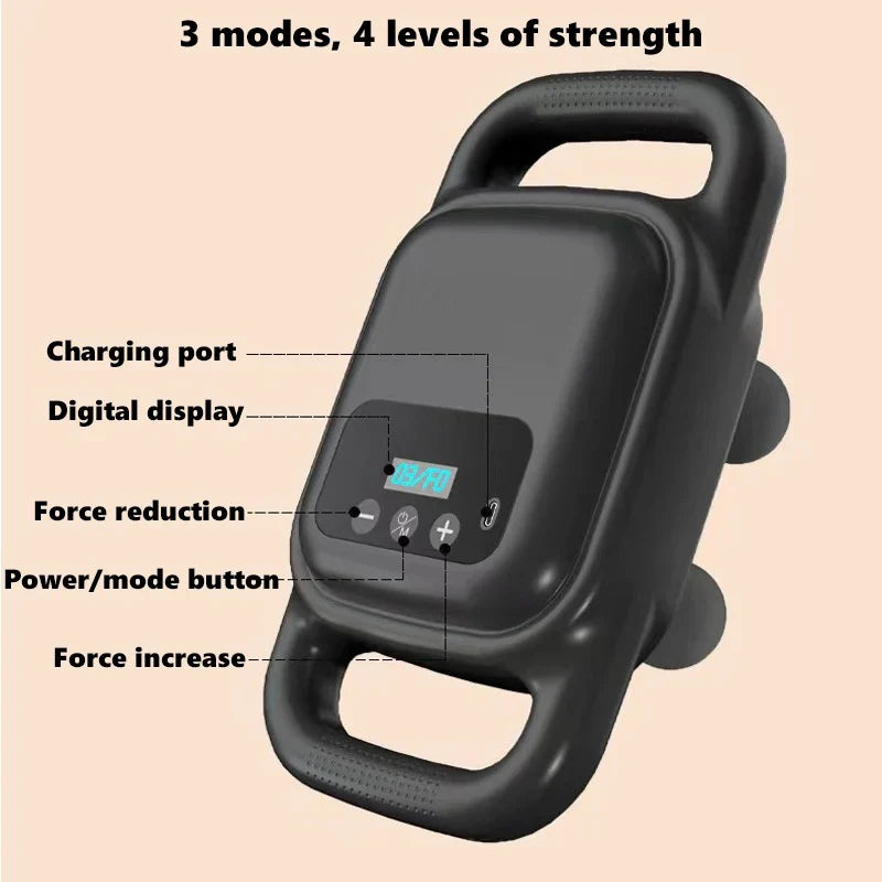 SIX HEAD MASSAGE GUN MDHL MD 8079