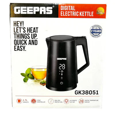 Geepas Digital Electric Kettle GK38051p