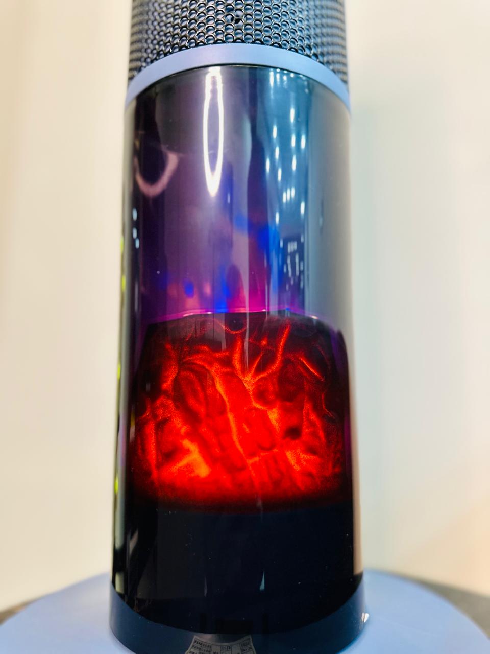 LOTT IMPORTED TOWER HEATER WITH FLAME DISPLAY