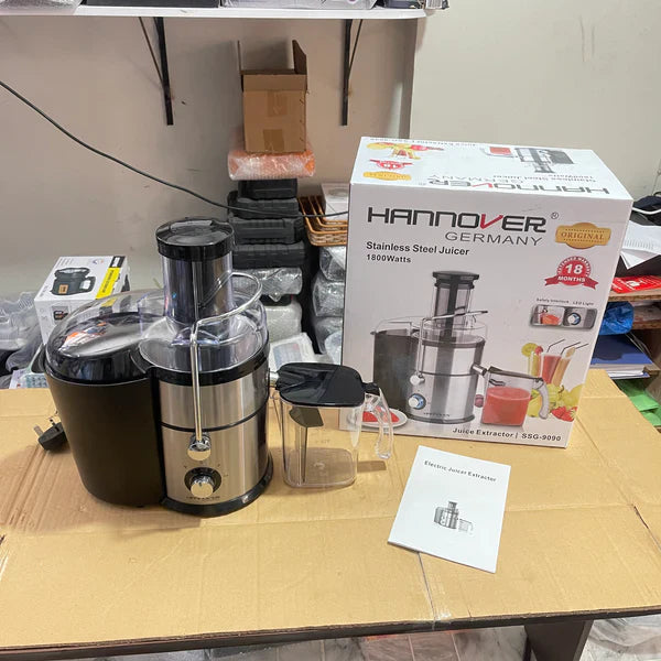 German Lot Imported Hannover Original Stainless Steel Juicer