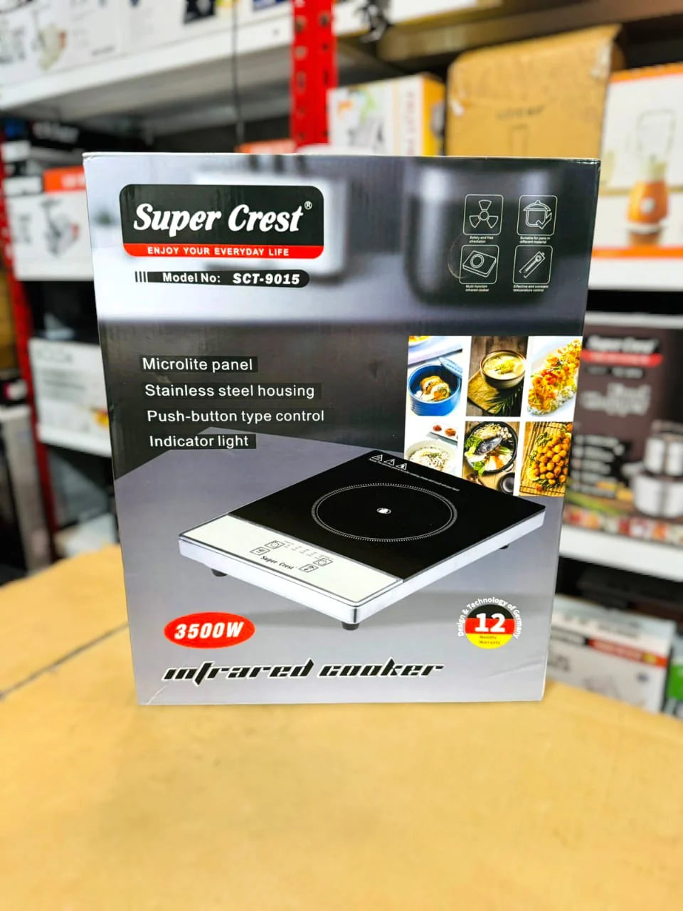 Super Crest Infrared Hot Plate