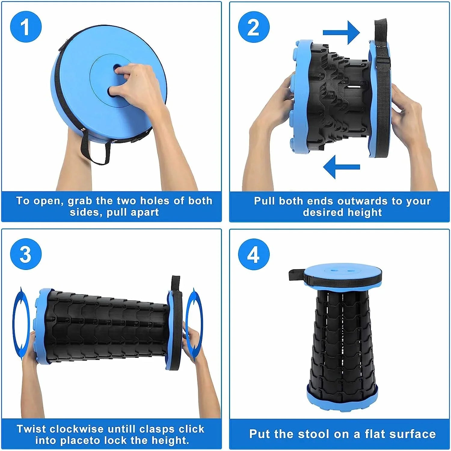 Portable Extension Camping Stool