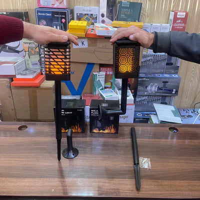 Garden Solar Flame Light