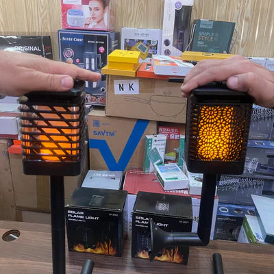 Garden Solar Flame Light