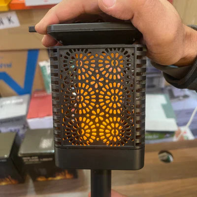 Garden Solar Flame Light