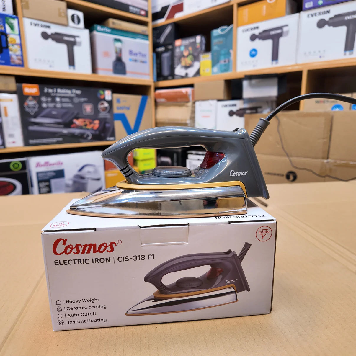 Lot Imported Cosmos Travel Iron 400W