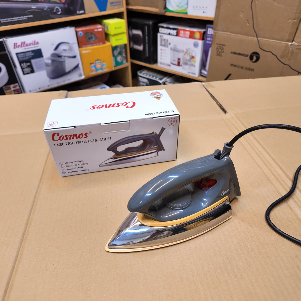 Lot Imported Cosmos Travel Iron 400W